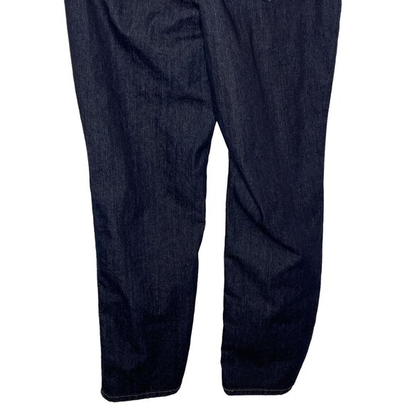 Style & Co Dark Wash Straight Leg Jeans Size 14 L Stretch Denim - Picture 8 of 11